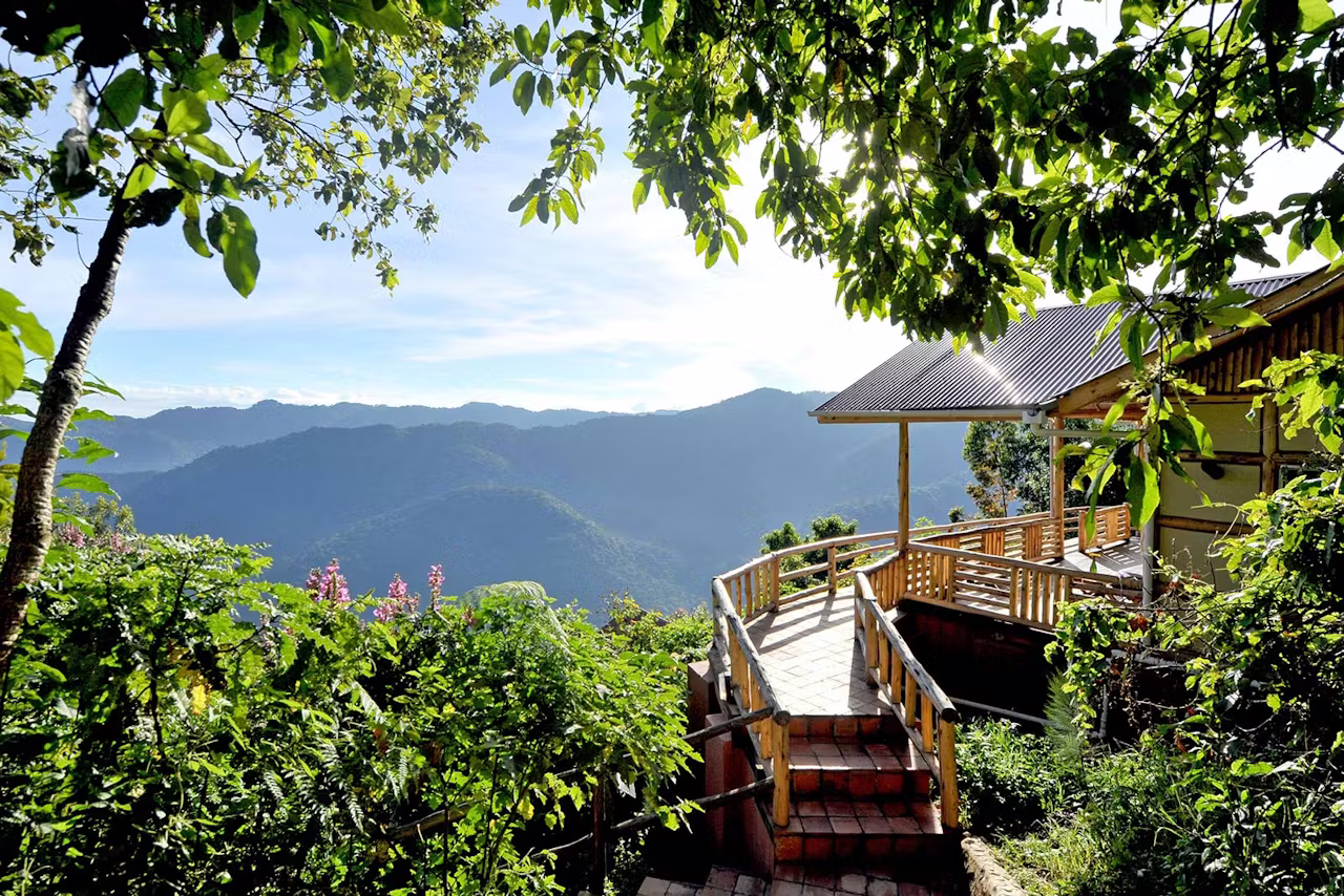 Nkuringo Bwindi Lodge Exterior