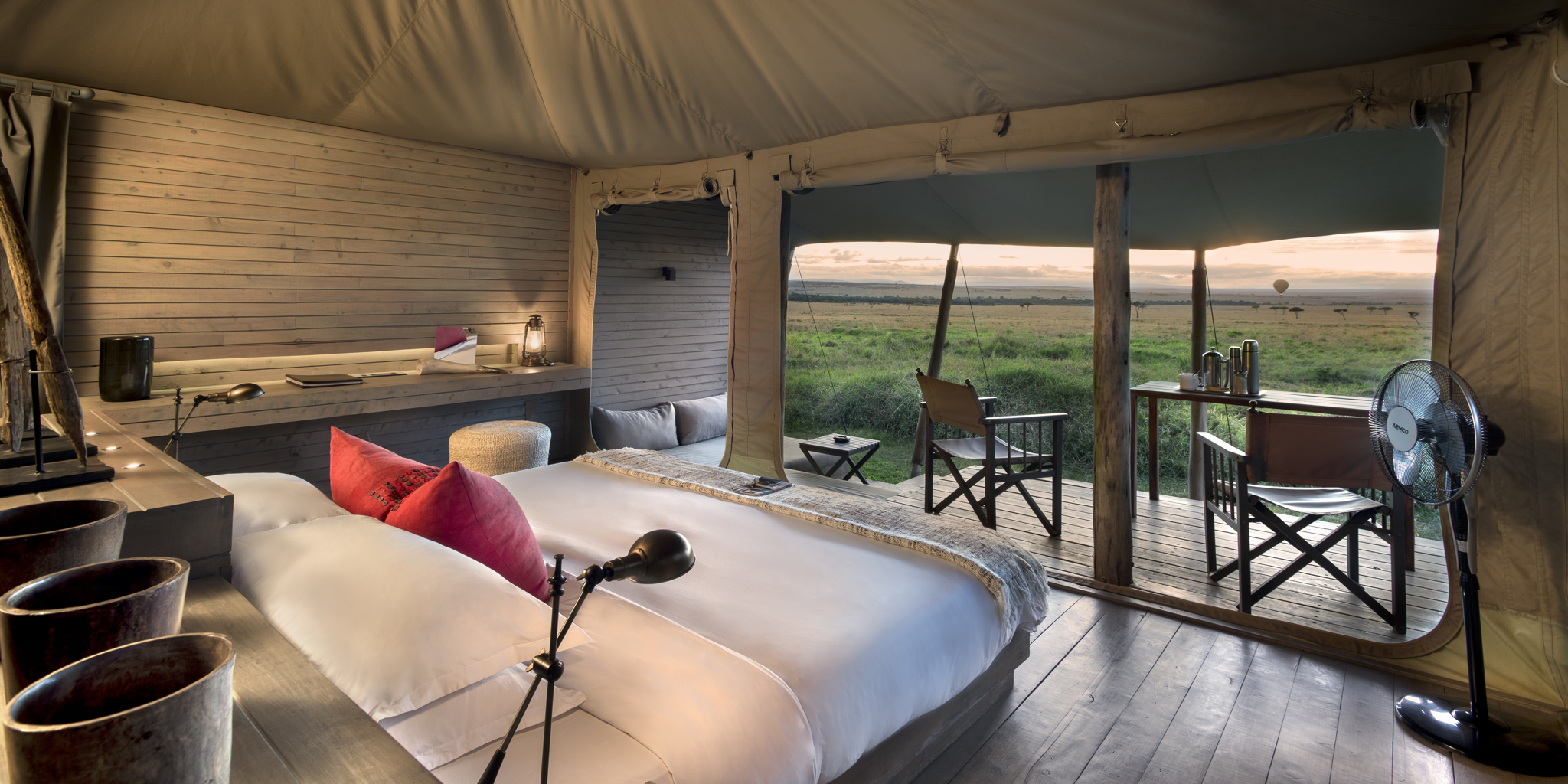 Kichwa Tembo Tented Camp bedroom