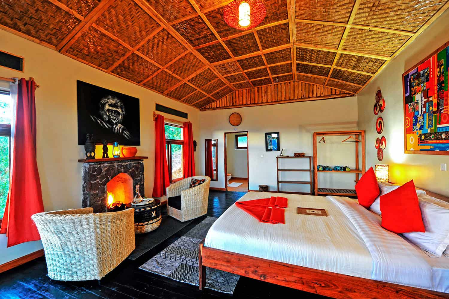Nkuringo Bwindi Gorilla Lodge Guest Room