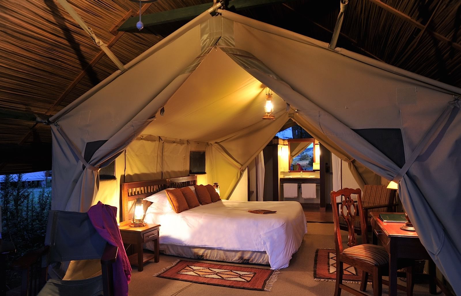 Serena Sweetwaters Camp Interior