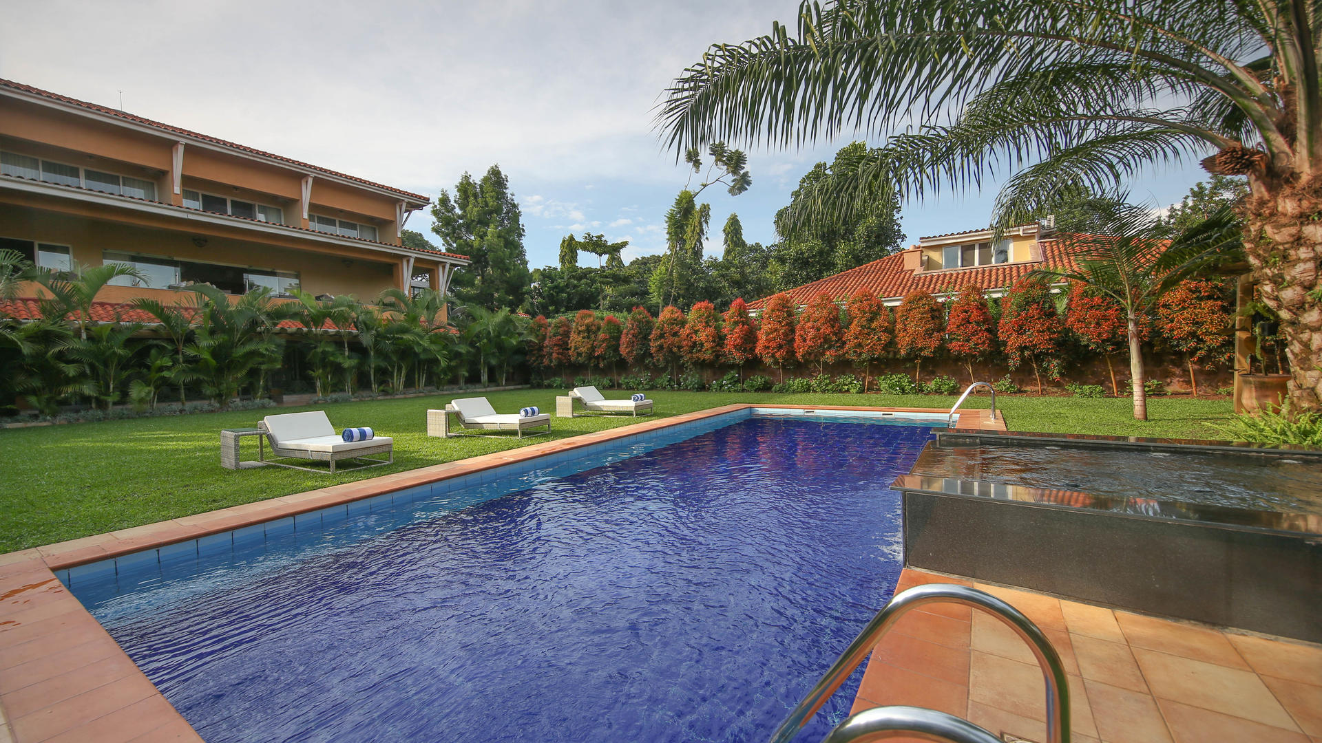Hotel Number 5 pool area