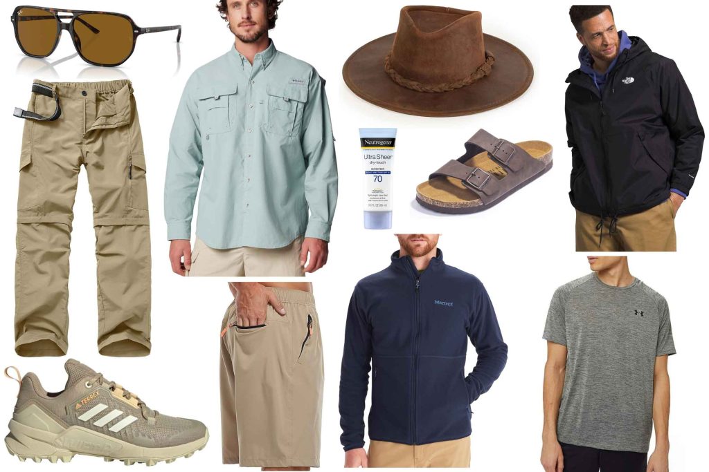 African safari packing list