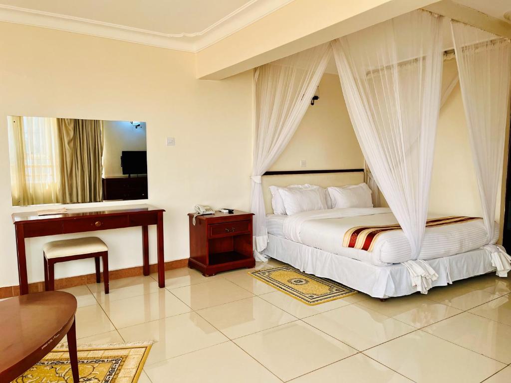 Boma Hotel Gulu bedroom