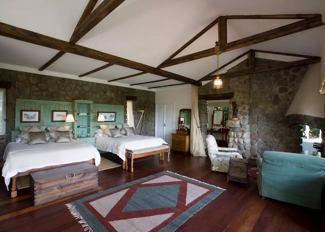 Gibb’s Farm bedroom