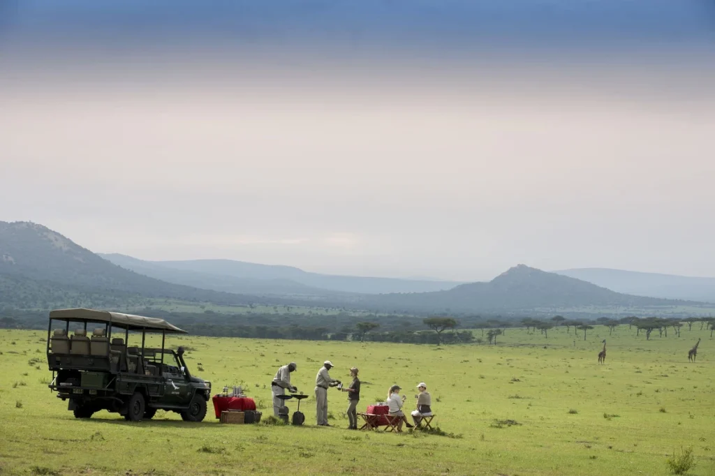 Kleins Camp guest delight bush and rangers breakfast